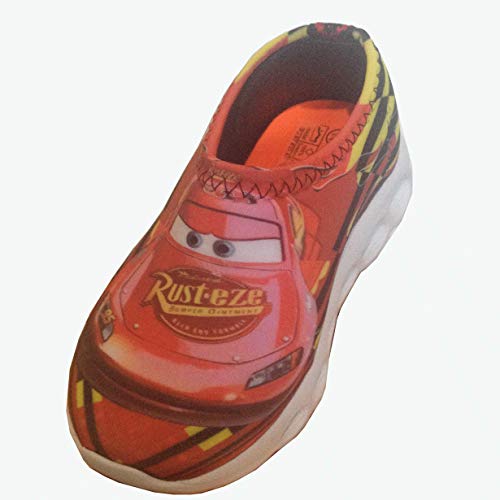 Tênis Infantil de Led Cars Rust Eze Cor:Vermelho;Tamanho:23