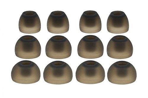 12pcs ( trs-b ) 4s / 4 M / 4l交換セット耳アダプタ耳のヒントEarbuds JLabイヤホン耳にヘッドフォン