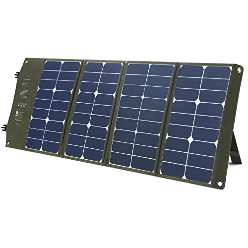 AIMTOM 80W Monocrystalline Solar Panel for Power Station, Solar Generator, Phones, Camera, GPS and Laptop, SolarPal 80 Foldable Charger with USB, Type-C and 18V DC for Camping, RV, Outdoors and Home AIMTOM 80W Monocrystalline Solar Panel for Power Station, Solar Generator, Phones, Camera, GPS and Laptop, SolarPal 80 Foldable Charger with USB, Type-C and 18V DC for Camping, RV, Outdoors and Home