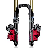 BINGYUAN Fahrradgabel Aufkleber F-o-x34 Vordere Gabel Aufkleber Mountainbike Fahrrad Vordere Gabel Aufkleber F-O-X 34 Fahrrad Farbe Ändern Aufkleber wasserdichte Aufkleber (Color : Red)