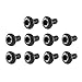 uxcell M2x4mm Thread Button Head Hex Socket Cap Screw Bolt 100pcs