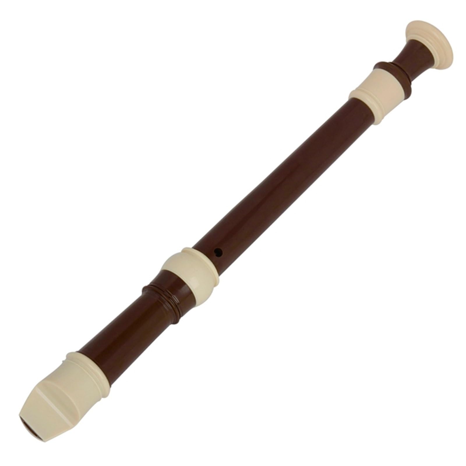 Anfänger sopranblockflöte 2Set Blockflöte Sopran Klarinette Lange Flöte Blockflöte Fingersatz Musical (Schwarz & Braun)