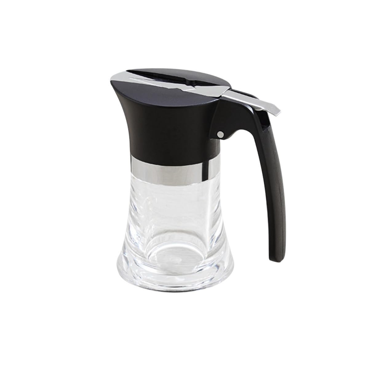 Botella de condimento inoxidable dispensador de jarabe para hogar