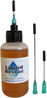 100%-synthetic oil for alternator lubrication, for bearings, bushings, pulleys, never evaporates or turns gummy, gets noisy mechanisms moving easily and quietly again! 2 oz w/3 needles!