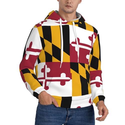 Sweat à capuche Maryland épais idéal pour le quotidien des hommes