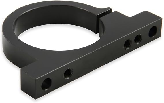 Holley 162-574 Black Mounting Bracket HP and VR Series Billet Fuel Filters
