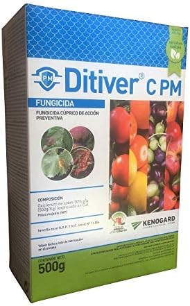 DITIVER C PM Cupric Fungicide 500g Preventative Action Against Mildew, Alternaria, Canker...
