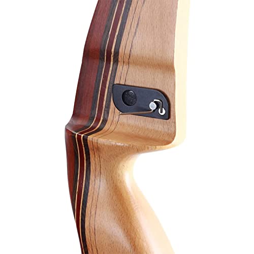 Sopoger Archery Arrow Rest Recurve Bow Arrow Launcher Rest Hunting Arrow Rest For Compound Bow Screw In Right Hand Target Shooting (Left Hand Black) #TOP5