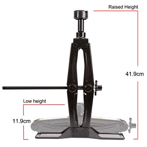 Scherenwagenheber mit ist ein schnelles und arbeitssparendes Design, Tragkraft 1,8 Tonnen, maximale...