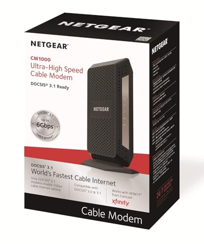 Netgear CM1000 Black thumbnail 5