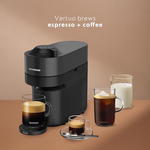 Nespresso Vertuo Pop+ Coffee and Espresso Machine by De'Longhi, Liquorice Black - Image 5