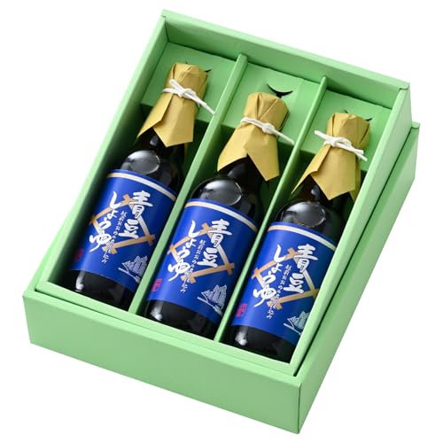 [大本山永平寺御用達 野村醤油]青豆しょうゆ(360ml)3本セット [お歳暮]