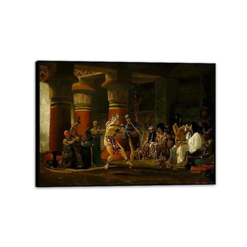 Peinture célèbre Alma-Tadema poster mural encadré noir 42x30
