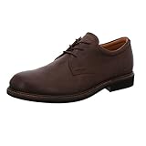 ECCO Men's Findlay Plain Toe Tie Oxford, Coffee/Marine, 47 EU/13-13.5 M US