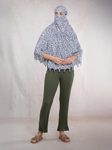 Image of Multipurpose Mask Cum Scarf for Women Cotton I Face Cover for Women I Sun Protection and Summer Wear Scarf