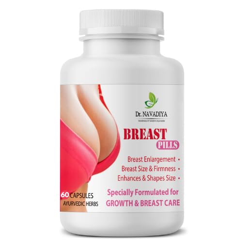 Most Trusted Breast Enhancement & Enlargement Pills* | Enjoy Bigger, Larger, Fuller, Perkier, Firmer, Beautiful Perkier for Women and Men | 60 Capsules