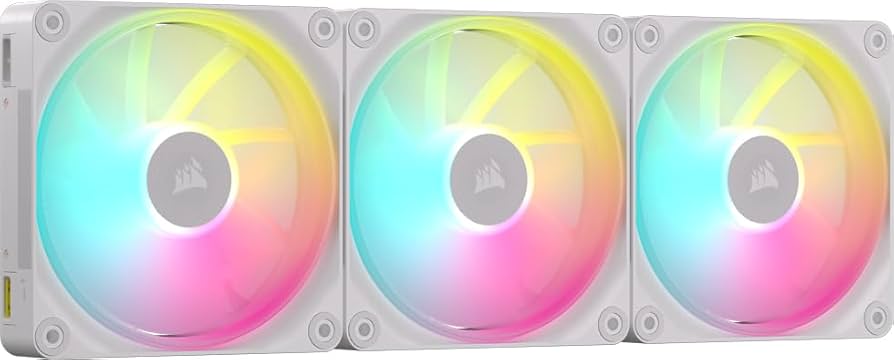 Amazon.com: CORSAIR iCUE LINK LX120 RGB 120mm PWM Fans Triple Pack