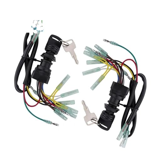 Clés d'allumage robustes moteur 75-150 ch (703-82510-43-00) anti-corrosion