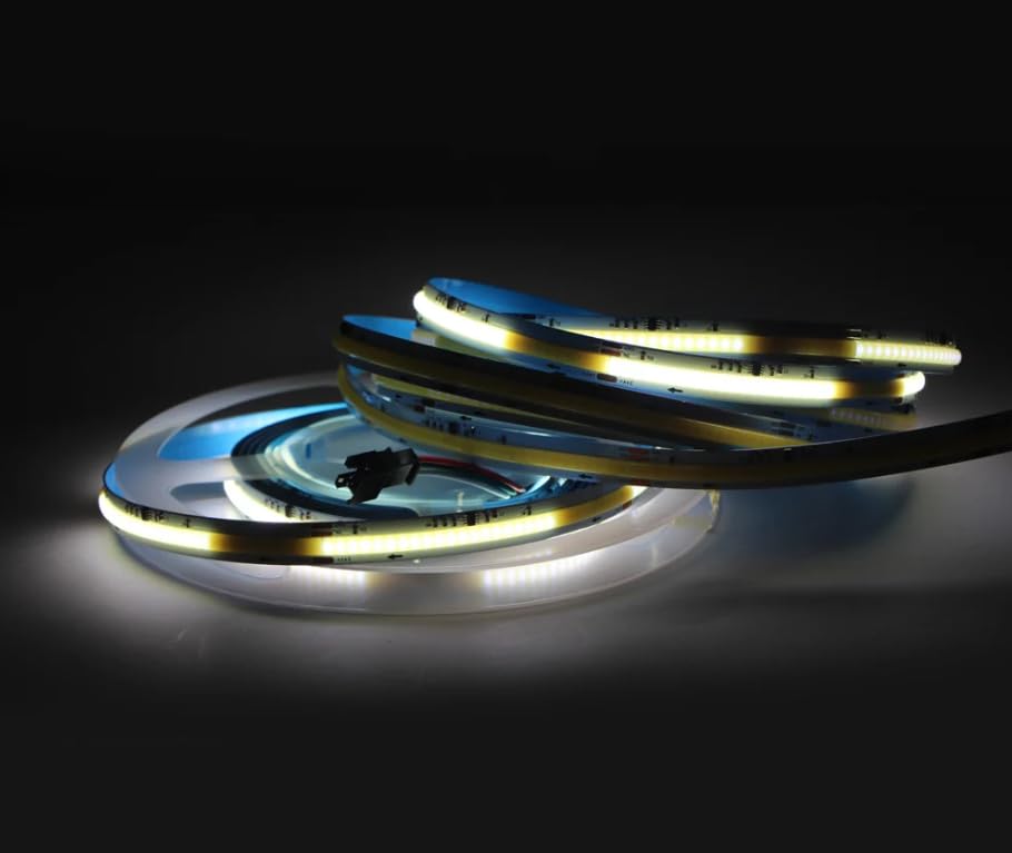 Tira LED flexible FCOB 5m 2700K a 6500K 576 LEDs miniatura 3