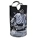 Bxfdc Panier à Linge Gardien de But de Hockey Panier à Linge Pliable Sac à Linge Sale Bac à Linge Panier de Rangement 82L