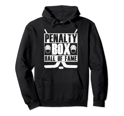 Penalty Box Ice Hockey Enforcer Sin Bin Pullover Hoodie