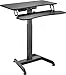 Produktbild LogiLink EO0014 Sitztisch / Füße elektrisch verstellbar, Schwarz, 800 mm x 627 mm x 1220 mm