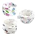 Produktbild Elfin-Lore Baby Schal Halstuch Kleinkind Kinder Turban Säugling Unisex Weich Winddicht Mehrzweck Multifunktional Baumwolle 0-12T 5 Pcs