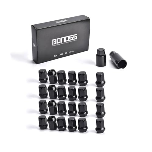 BONOSS Forged Steel 50BV30 Lug Nuts for Tesla Model 3 Model Y Model S Model X, M14x1.5 Thread