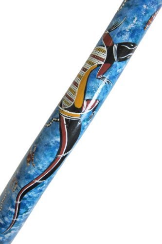 World Percussion usa dipinta a mano in legno massiccio Didgeridoo
