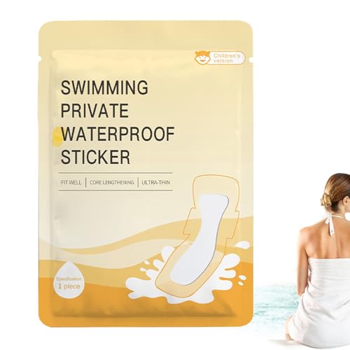 Almohadilla De Período Impermeable Para Natación - Maxi Grueso HOJAR | Almohadilla De Período De Natación Adecuada Para La Piel, Protección De La Menstruación Para Trajes De Baño Bajo Las Partes