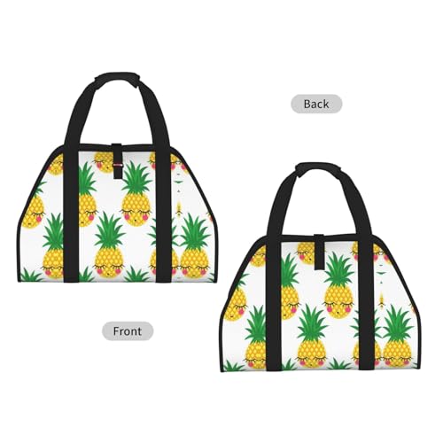 Accessoires de poêle à bois robustes Pineapple1 sac transport bûches