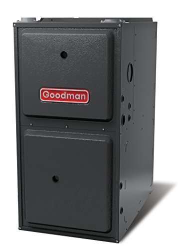Goodman 96% AFUE Single Stage Upflow/Horizontal multi-speed 80k BTU Low NOx Natural Gas furnace (17.5 wide) (GR9S960803BN)