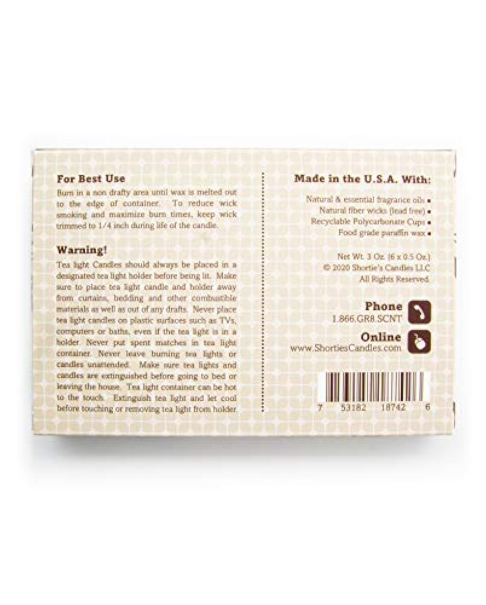 Pure Gardenia Tealight Candles Multi Pack