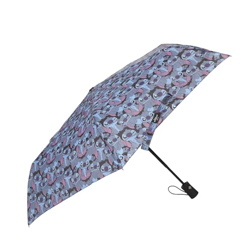 Bioworld Disney Stitch 11 Blue and Black Umbrella