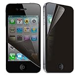 GummyCase Apple iPhone 4/4S Clear Transparent Tinted Privacy Anti-Spy Screen Protector Cover Film for Apple iPhone 4/4S