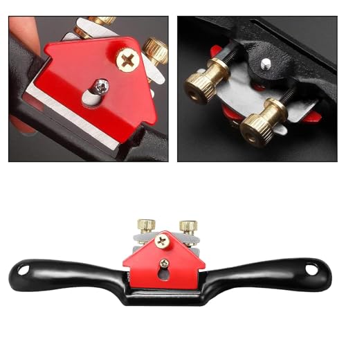 Yuiturt Schweifhobel für Holz, Verstellbarer Schabhobel mit 4 Ersatzklingen, Hochwertiger Handhobel für präzise Holzbearbeitung, Ergonomisches Design für bessere Kontrolle und Komfort beim Schnitzen