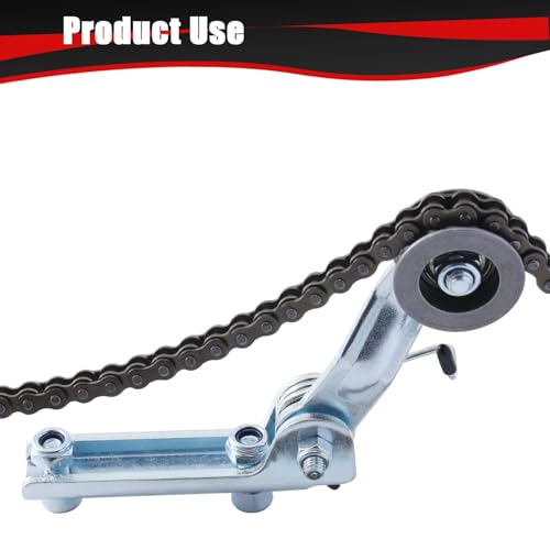 Image of KAMIER MX350 Chain Tensioner Adjuster with Spring Replacement for Razor MX350 MX400 SX350 ZR350 Dirt Rocket Bike Kids Electric Motocross Off Road Heavy Duty Parts Silver Razor Part W15128050079