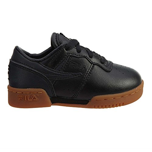 Fila Baby's Original Fitness Shoes Black/Black/Gum 6.52