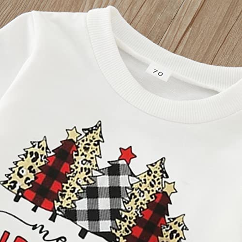 Christmas Toddler Kids Baby Girls Boys T Shirts Xmas Tree Letter Printed Long Sleeve Pullover Sweatshirt Tops by Boy Clothes4
