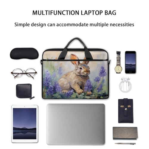 Bolso laptop con diseño floral para 15 pulgadas miniatura 7