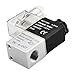 Heschen Electrical Pneumatic Solenoid Valve 2V025-08 110VAC, PT1/4 2 Position 2 Way Normally Closed,For Industrial Control Systems And Equipment