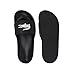 Lacoste Women's Serve Slide 0.0, Black/White, 5