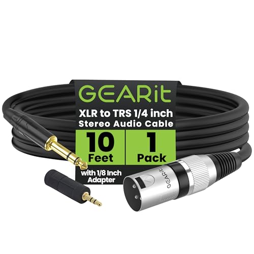 Câble XLR mâle vers mâle 6,35 mm idéal pour vos soirées et home studio