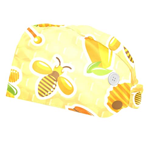 Casquettes de travail JDEZ anti-chaleur | Lot de 2 chapeaux bouffants mixtes