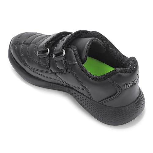 Image of Liberty Lucy & Luke FUNRUN-E Casual Shoes for Kids - Black & White Slip-On Sneakers for Boys & Girls | Memory Foam Insole, Lightweight Everyday Shoes for School, Play, Daycare & Family Outings