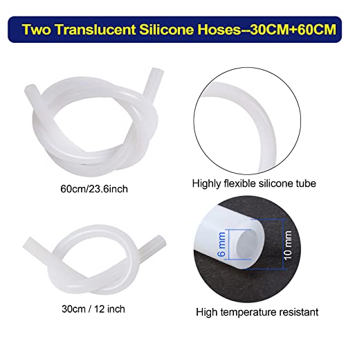 Foto von LEMOTO Ölabsaugpumpe 500CC Ölwechselspritze Bremsflüssigkeitsabsaugpumpe,Ölspritze mit Schlauch,Geeignet für Bremsflüssigkeit,Getriebeöle,Kühlmittel,Motor,Ölabsauger Umfüllpumpe