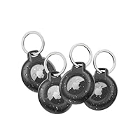 Belkin Secure Holder impermeabile con anello portachiavi per Apple AirTag, custodia protettiva per...