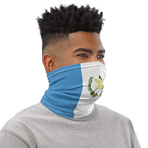 Guatemala Flag Face Mask, Guatemalan Neck Gaiter2