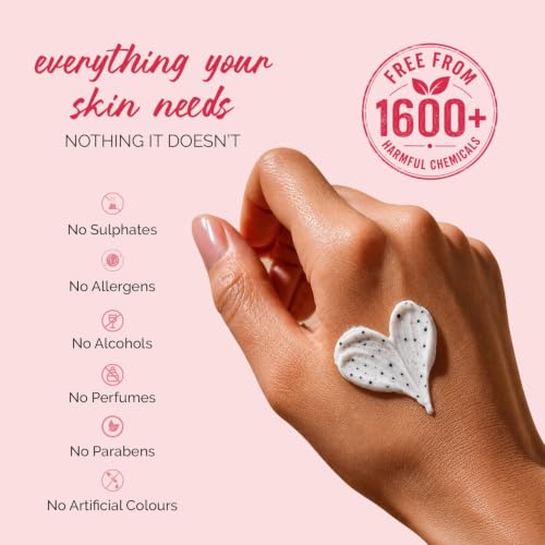 Image of Taupe Dragon Fruit Face Mask with Ectoin & Postbiotics for All Skin Types, Pollution Defense & Skin Firming Mask with Snow Mushroom for Deep Hydration & Barrier Repair, Reduces Dullness & Fine Lines, Derma Tested - 100g
