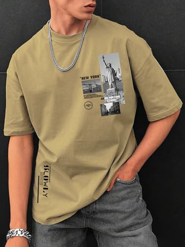 Image of JVX Men Oversized Tshirt || T Shirt for Men || Men T Shirt Printed (MOT-101)